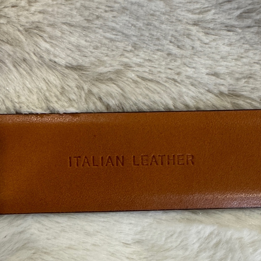 Polo by Ralph Lauren Brown Leather Belt - Picture 3 of 7